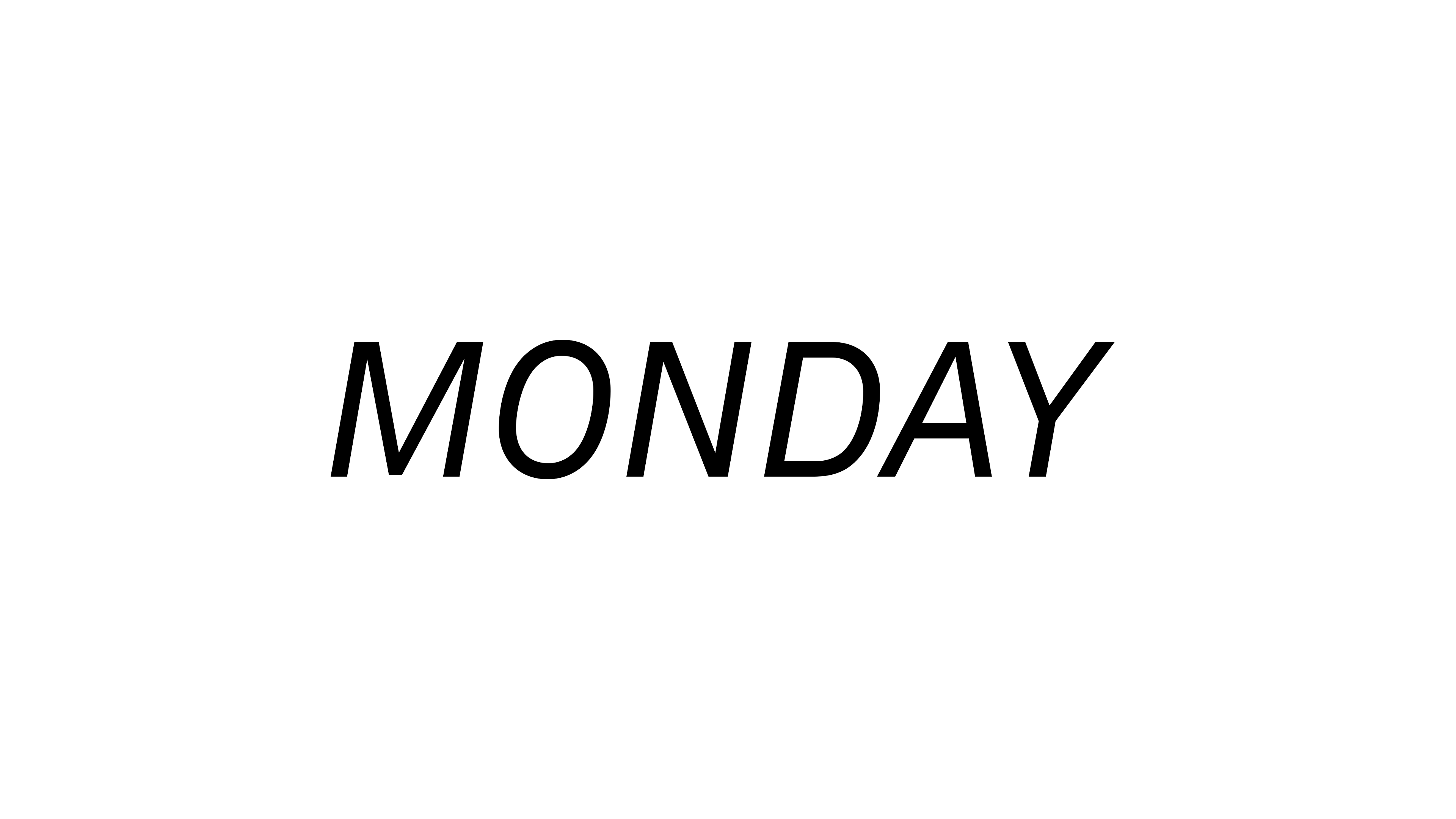 Monday 4/21